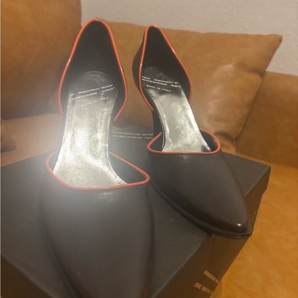 WOMEN’S BRUNO BORDESE HEELS size US 5 EUR 39 1/2 NEW HOT ITALY BLACK HIGH HEELS - Picture 2 of 16